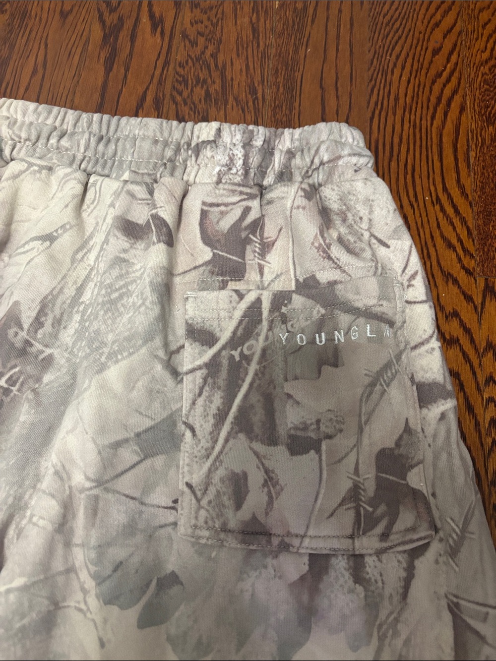 YoungLA Desert Tree Tan Camo Sweatpants Size: Small New - Picture 4 of 9